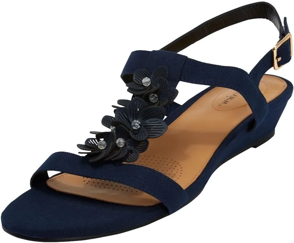 Comfortview Women's Wide Width The Carina Slingback