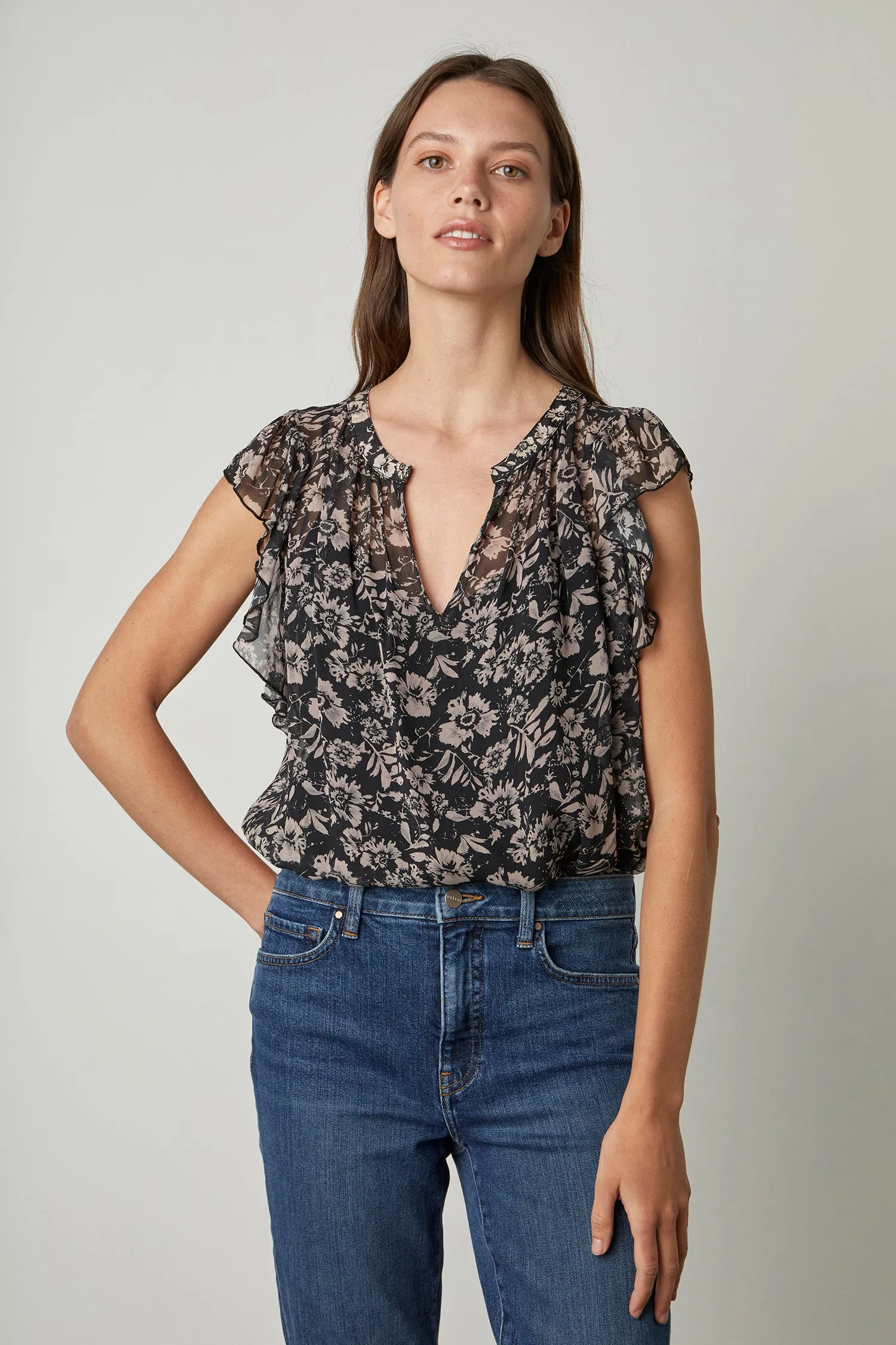 DEMI PRINTED BLOUSE