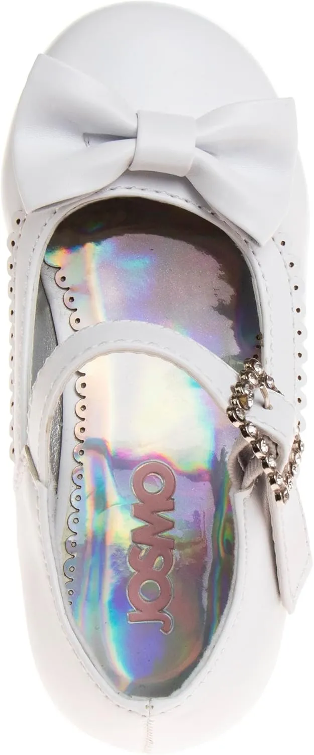 Josmo Girls Mary Jane Shoes - Stylish Comfortable Dress Footwear (Toddler - Little Kid - Big Kid)