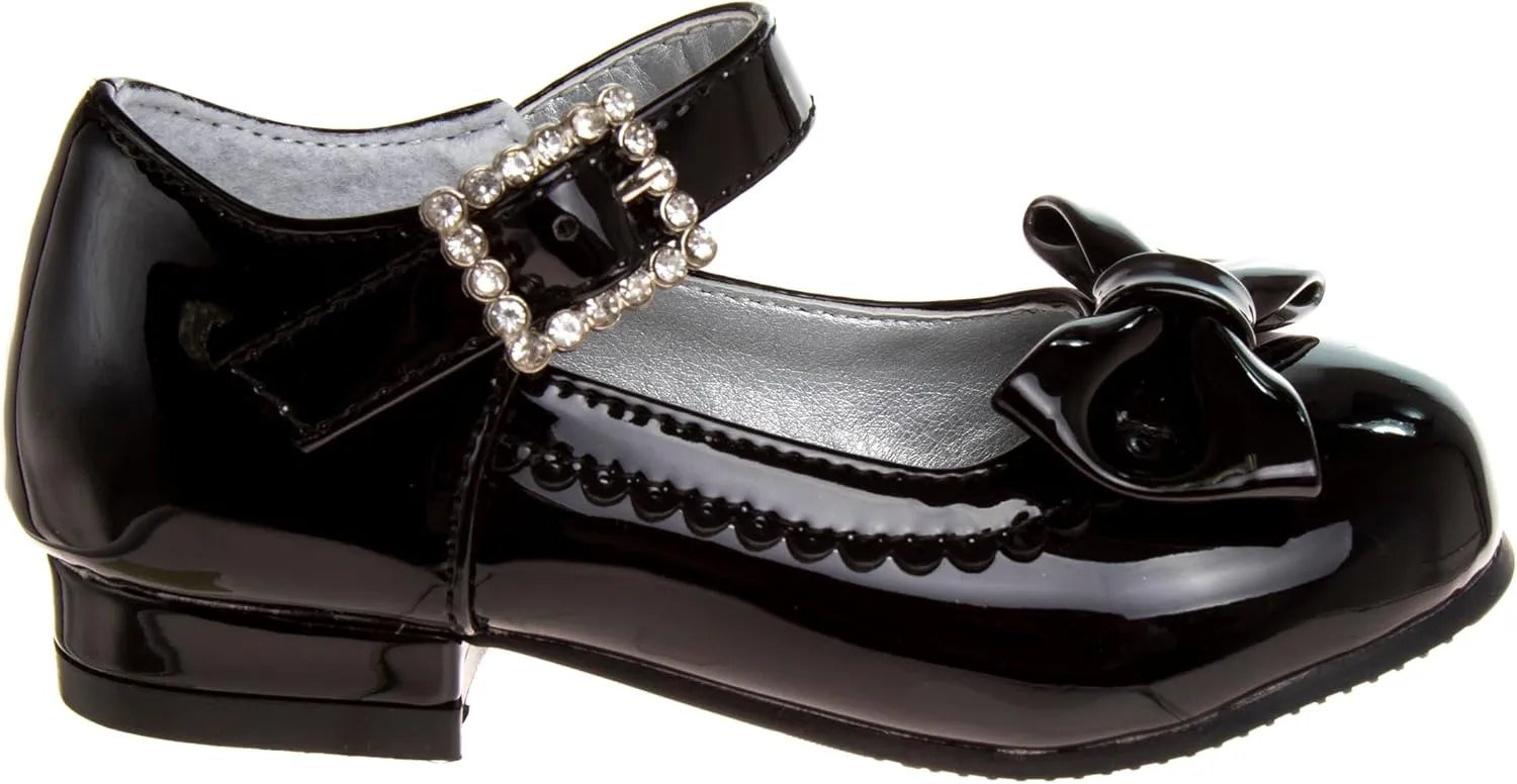 Josmo Girls Mary Jane Shoes - Stylish Comfortable Dress Footwear (Toddler - Little Kid - Big Kid)