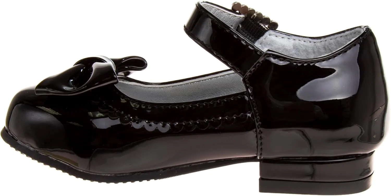 Josmo Girls Mary Jane Shoes - Stylish Comfortable Dress Footwear (Toddler - Little Kid - Big Kid)
