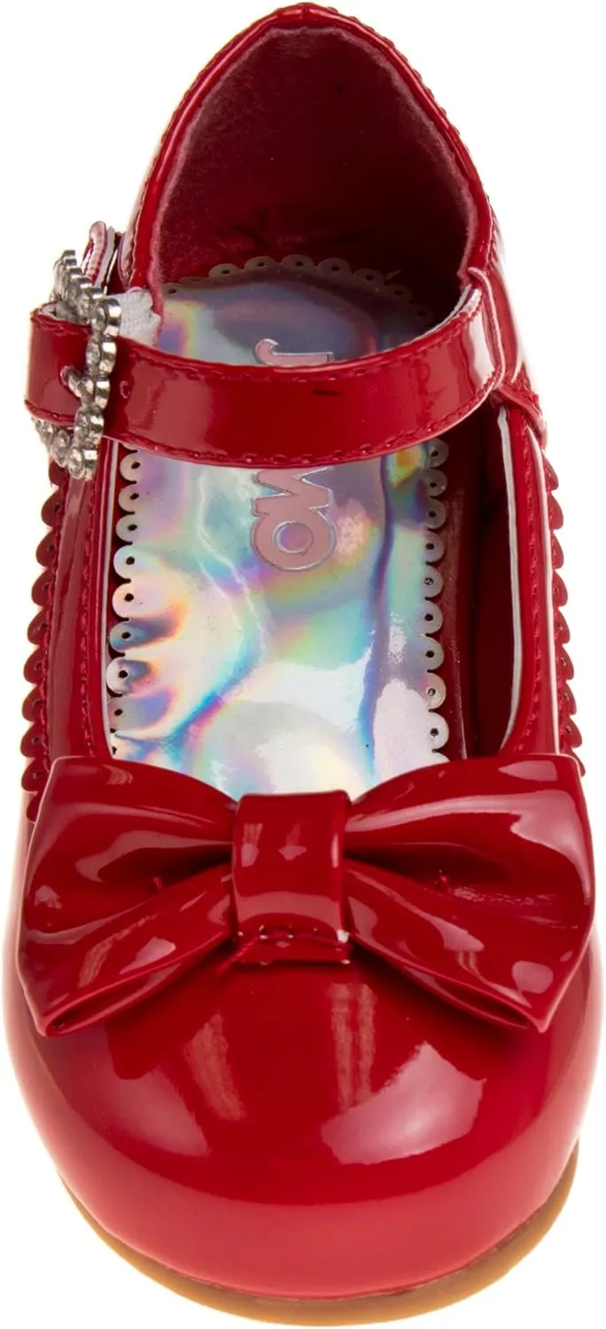 Josmo Girls Mary Jane Shoes - Stylish Comfortable Dress Footwear (Toddler - Little Kid - Big Kid)