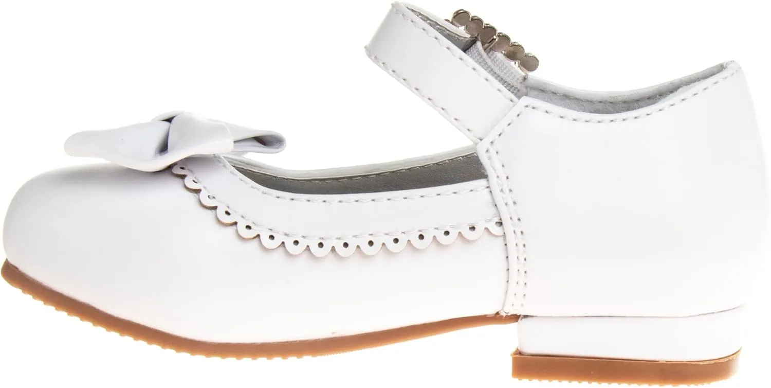Josmo Girls Mary Jane Shoes - Stylish Comfortable Dress Footwear (Toddler - Little Kid - Big Kid)