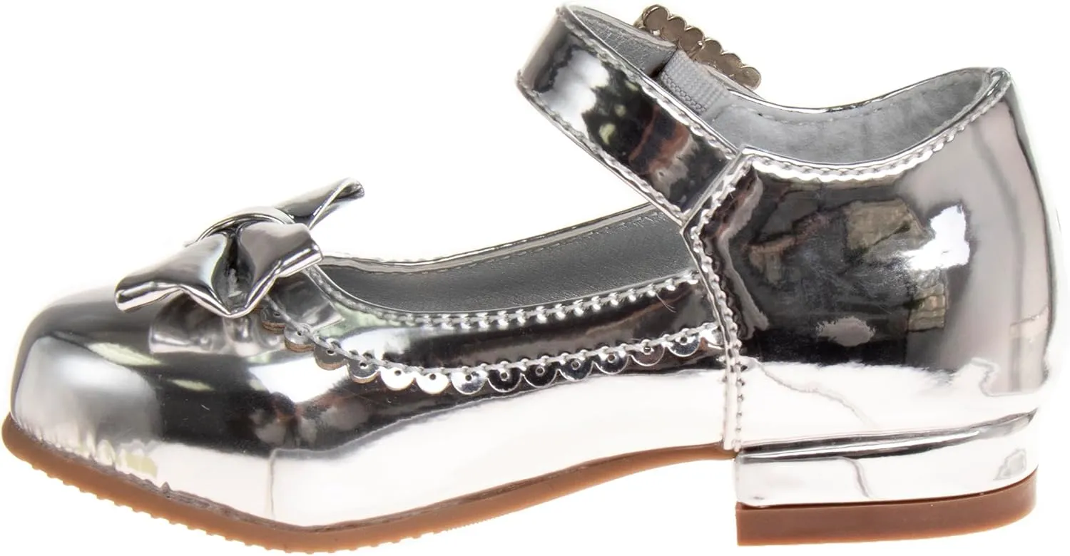 Josmo Girls Mary Jane Shoes - Stylish Comfortable Dress Footwear (Toddler - Little Kid - Big Kid)
