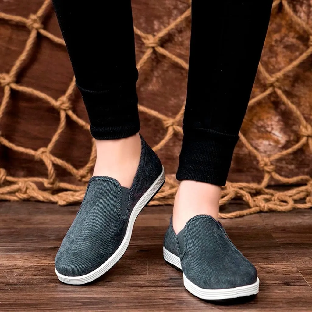 Men Slip On Sneaker Wide Width Orthopedic Shoes with Arch Support Comfortable Lightweight Breathable Casual Sneaker