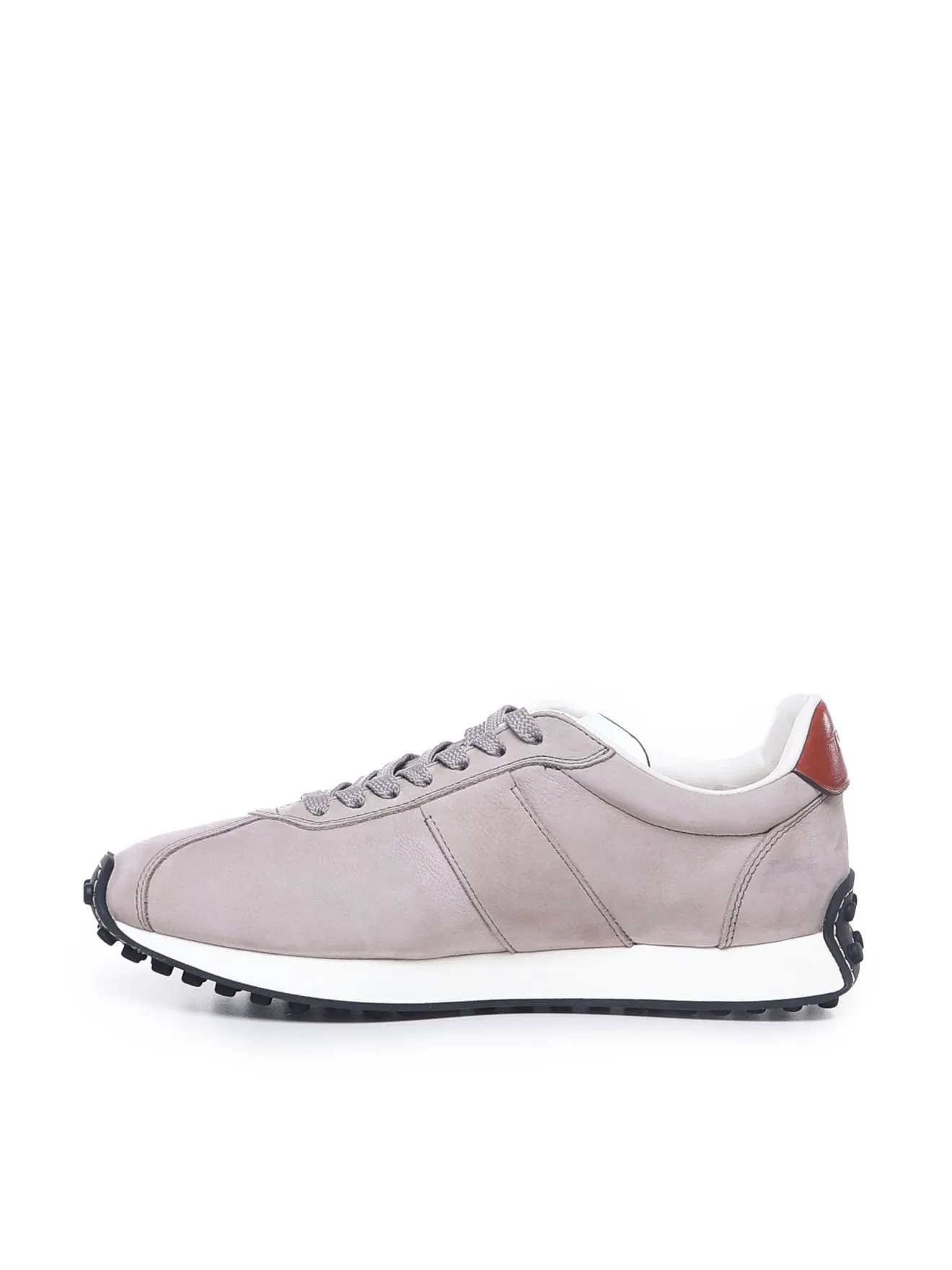 Men's Taupe Nubuck Sneakers