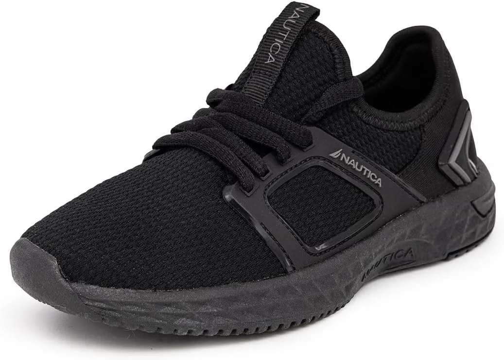 Nautica Kids Lace-Up Sneakers | Comfortable Running Shoes for Boys and Girls | Little Kid/Big Kid