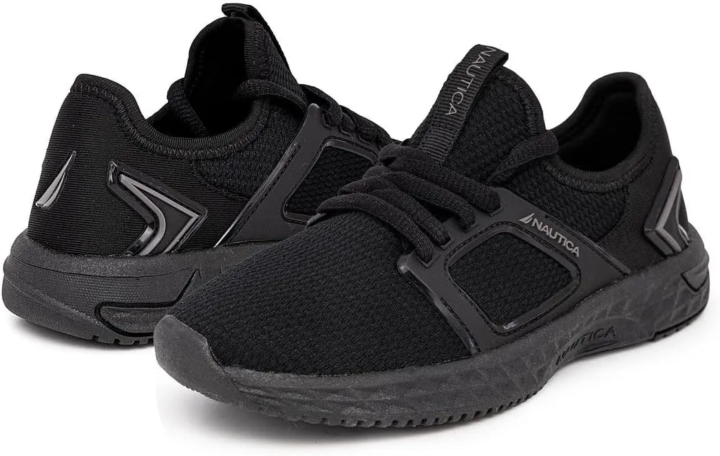 Nautica Kids Lace-Up Sneakers | Comfortable Running Shoes for Boys and Girls | Little Kid/Big Kid